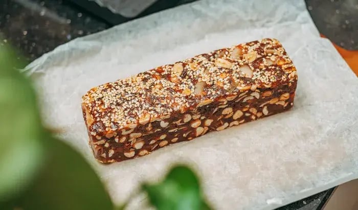 Rolled Oats and Peanut Energy Bars