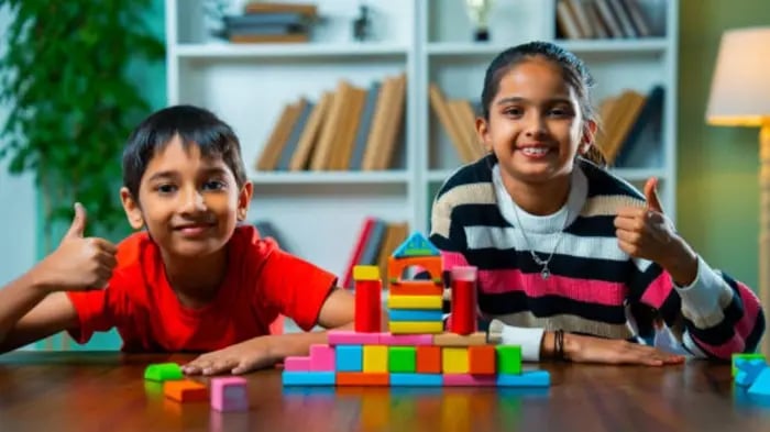 Indian Kids Playing