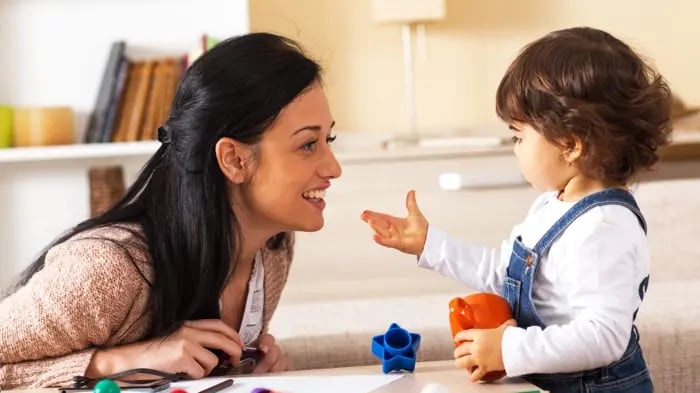 Mother S Bonding Moment With Child