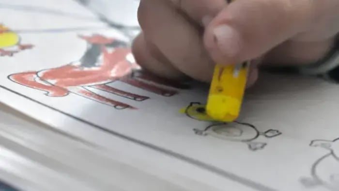 Indian Kid Eating