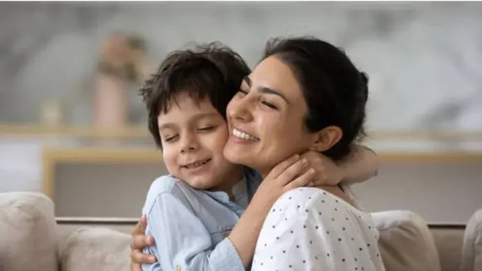Indian parents and kids