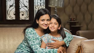 Indian parents and kids
