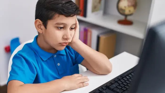 Kids Getting Frustrated Because Of Tough Questions
