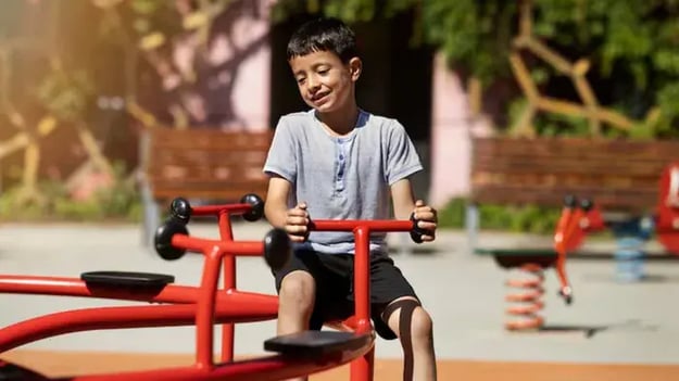 Indian kids in winter developments