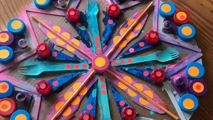 Eco-Friendly Mandala