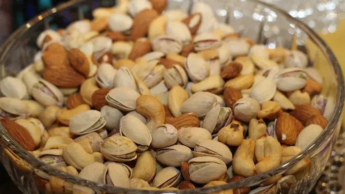Dry Fruits Including Pista, Almonds, And Nutss