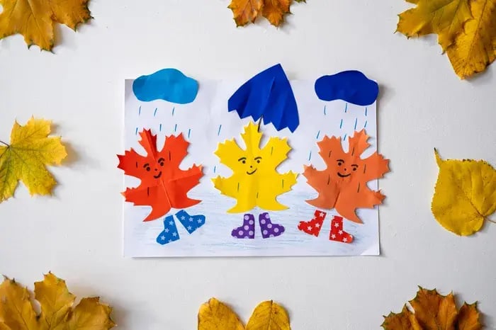 Leaf Collage Creations