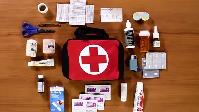 Life Skills for Children: 7 Must-Know Basics for Everyday Confidence - First aid kit with medicines