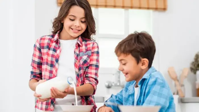 Let Your Kids Serve Themselves