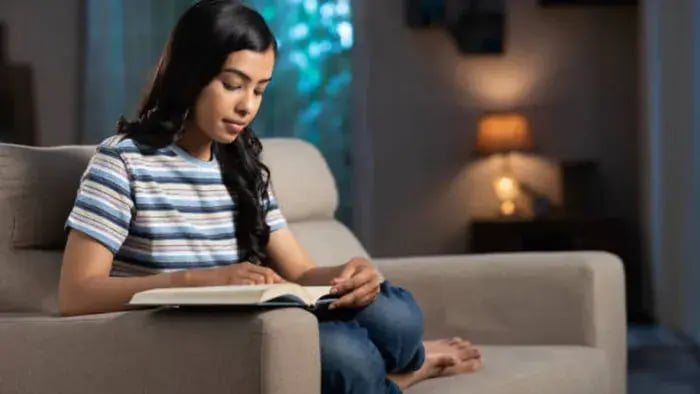Indian Kids Reading