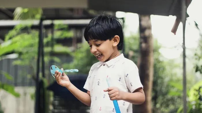 child playing