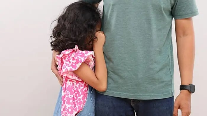 With Parents Crying