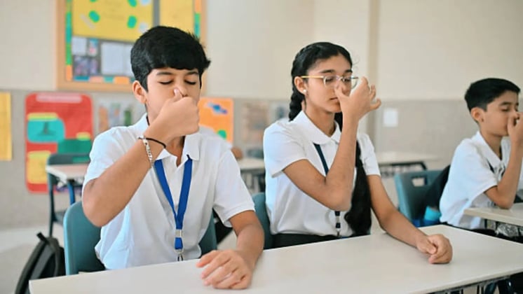 Simple Pranayama Breathing Exercises for Kids