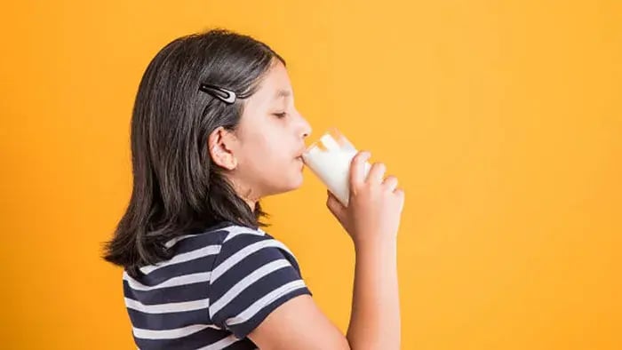 Indian Kid Eating