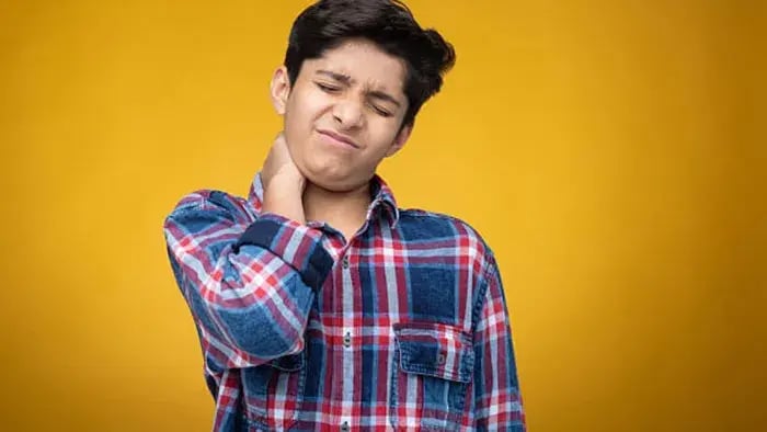 Indian Kids Doing Exercises