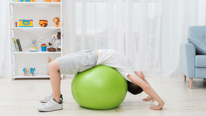 bouncing-on-therapy-ball