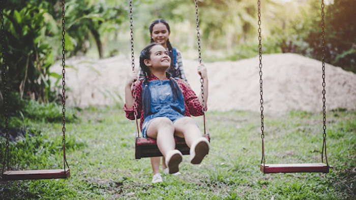 swinging