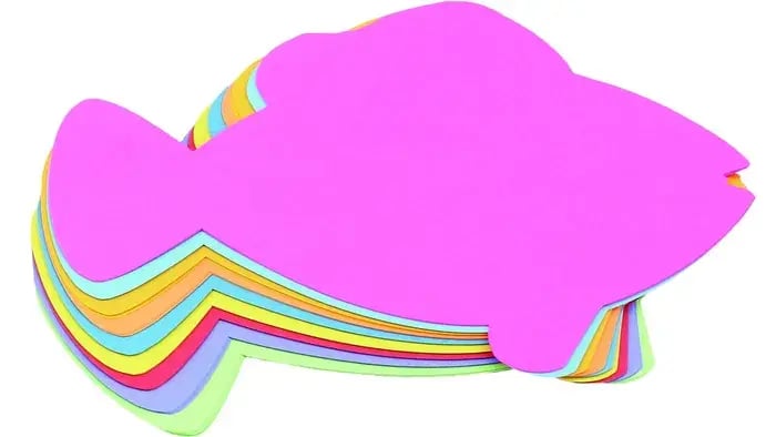 Summer Camp Decoration Ideas: Group Activities That Lead To Creative Boost - Colorful fish cutouts