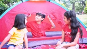 Indian Kid Playing