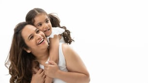 Indian kids with parents