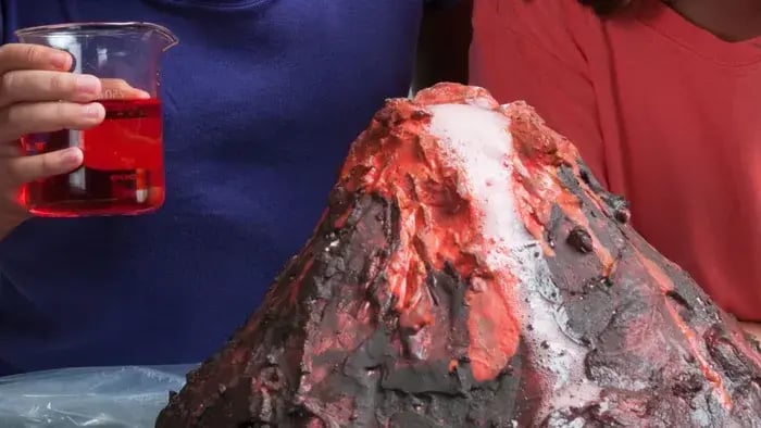 Top DIY Experiments for Hands-On Learning at Home: Tips for Parents - Homemade Volcano