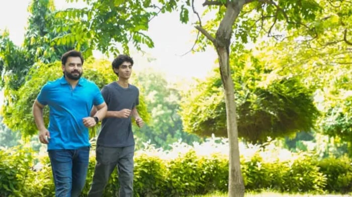 Indian Teenager Running