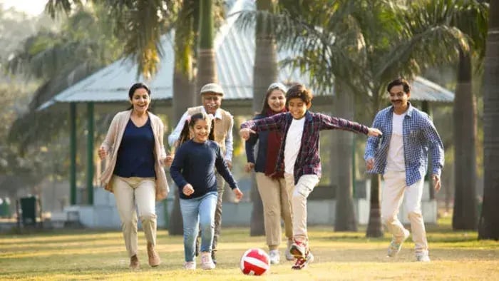 Indian kids and family