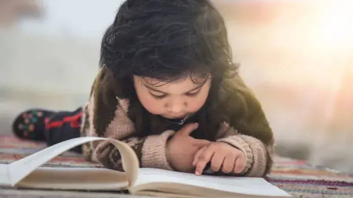 Indian Toddler Playing
