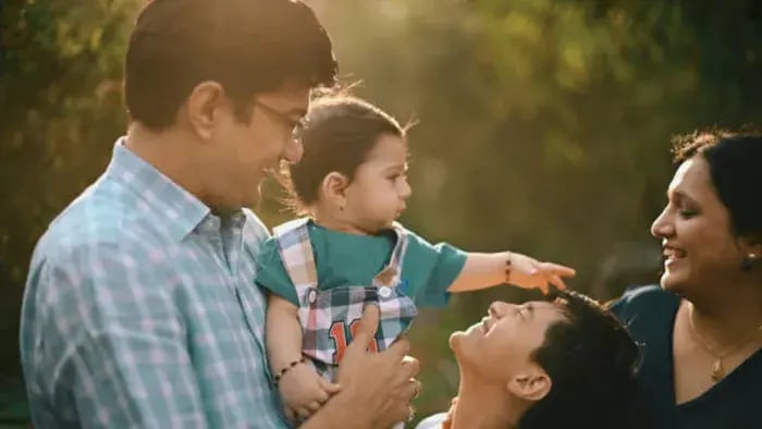Indian Kid Eating