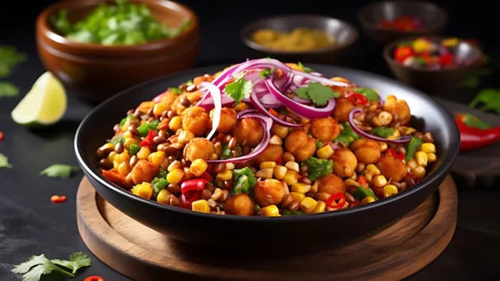 Chana chaat