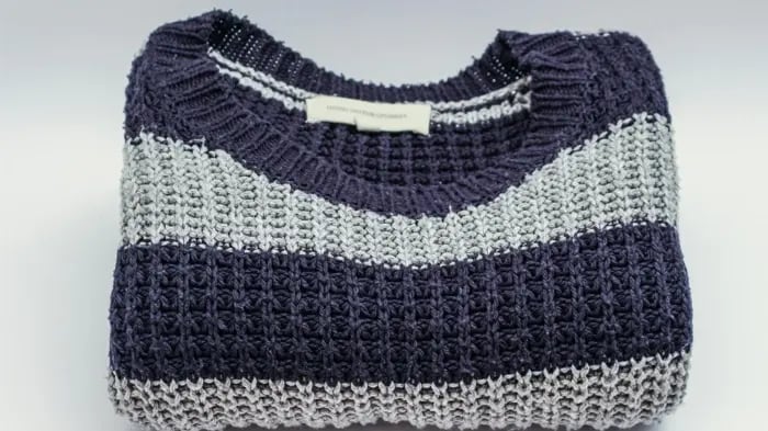 sweater made from wool