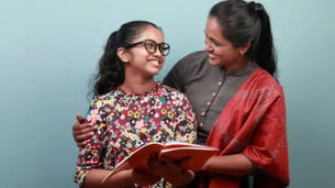 Indian Kids Eating