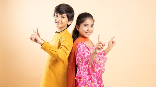 Kids dancing