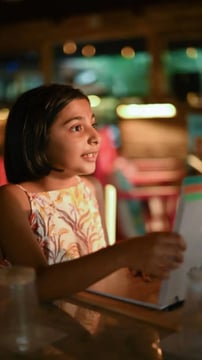 Indian Kids Eating