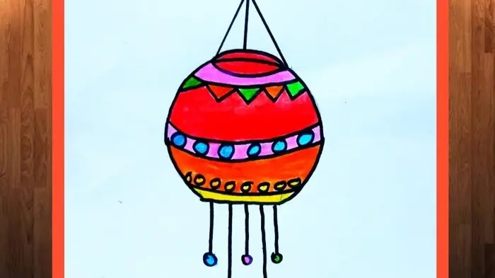lantern drawing