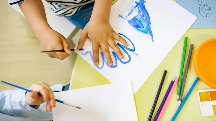 kid painting