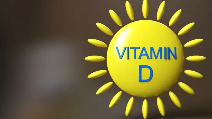 Sun picture with vitamin D written over it